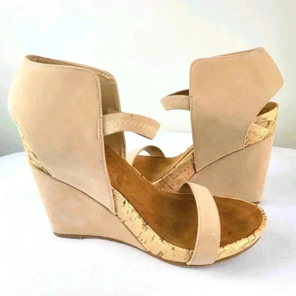 Liliana Women Snake Leatherette Open Toe Extended - Picture 4 of 6